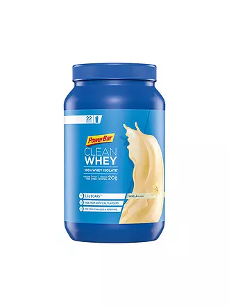 POWER BAR | Proteinpulver Clean Whey 100% Whey Isolate Vaniglia 570g | 